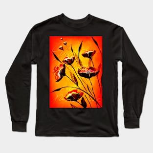 Poppies Long Sleeve T-Shirt